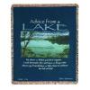 Advice From A Lake Wall Tapestry Afghans