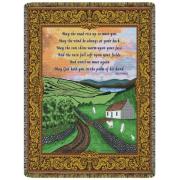 Wholesale Irish Blessing  Wall Tapestry Afghan