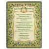 Peace And Plenty Irish Blessing Wall Tapestry Afghans