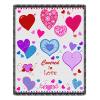 Covered In Love Wall Tapestry Afghan