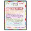 How To Really Love A Child Wall Tapestry Afghan