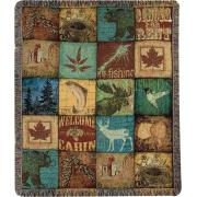 Wholesale Cabin Sweet Cabin Wall Tapestry Afghans