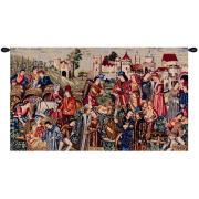 Wholesale Marche Au Vin European Tapestry Wall Hanging