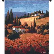 Wholesale Tuscan Poppies Wall Hanging Tapestry