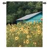 At The Sunflower Farm Wall Hanging Tapestry