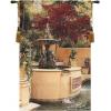 Tranquil Fountain Wall Hanging Tapestry