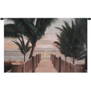 Wholesale Palm Promenade Wall Hanging Tapestry