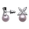 Amethyst Pearl Earrings wholesale
