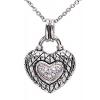 Sterling Silver Heart Pendant W/ Chain wholesale