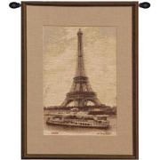 Wholesale Eiffel Tower IV European Tapestry Wall Hanging