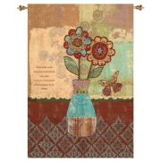 Wholesale Flowers And Vase II Tapestry Of Fine Art