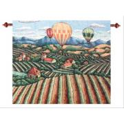 Wholesale Vineyard View Morning Mist Wall Hanging Tapestry