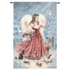 The Christmas Angel Tapestry Of Fine Art