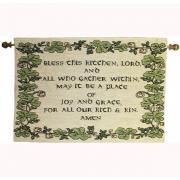 Wholesale Irish Kitchen Blessing  Tapestry Wall Hanging