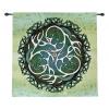 Celtic Antlers And Moon Tapestry Of Fine Art
