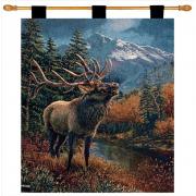 Wholesale Bull Elk By James Meger Tapestry Of Fine Art