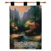 Creekside Trail W/Verse By Kinkade Tapestry Of Fine Art