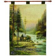 Wholesale Evening In The Forest W/Verse By Kinkade Tapestry Of Fine Art