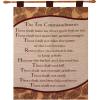 Ten Commandments Tapestry Of Fine Art