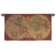 Wholesale Old Map Of The World Red
