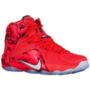 Wholesale Nike Lebron XII EP 12 USA 4th Of July Red Blue Men