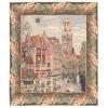 The Canals At Bruges European Tapestry Wall Hanging