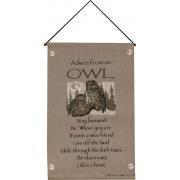 Wholesale Advice From An Owl Wall Hanging Tapestry