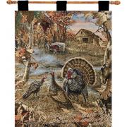 Wholesale Turkey Ranch W/Verse I Wall Hanging Tapestry