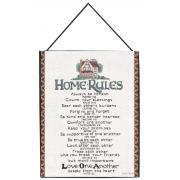 Wholesale Home Rules White Bannerette Tapestry Of Fine Art