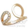 Stainless Steel AAA Grade CZ Ring