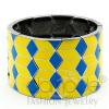 Compelling Cubed Stainless Steel Stretch Bracelet