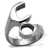 Wrench Stainless Steel Novelty Men's Ring