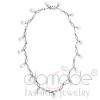 Elegant 925 Sterling Silver Pearl Beaded Necklace