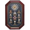 Quartz Clock Nautical Memorabilia Frame