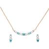 Diamond Necklace and Earring Set