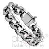 Stainless Steel Thick Chain Men's Bracelet