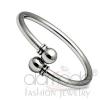 Simple High Polished Stainless Steel Women