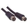 3M RG6 CABLE WITH TV CONNECTOR 18AWG CCS 64 AL BRAID CE/RoHS