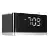 2017 Hot Sale Dual Alarm Clock With Bluetooth 4.0 Speaker