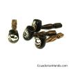 25 Handmade Smoking Pipes, Eco Ivory Tagua, Standard-black wholesale