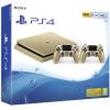 Sony PS4 Slim 500GB Gold 2 Dualshocks Bundle