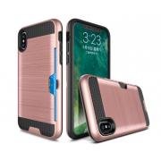 Wholesale TPU + PC Best IPhone 8 Card Holder Case Cover