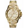 Original Michael Kors MK5874 Everest Glitz Yellow Gold Chronograph Watches