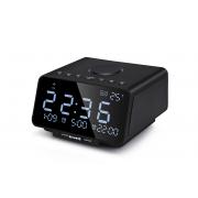 Wholesale 5.5 LED Display Dual Alarm Clock Radio Bluetooth Speaker 