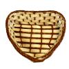 6x Heart Shape Baskets 21 X 19 X 5 Cm