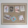 Lrg DIY Peg Photo Frames - Natural Jut