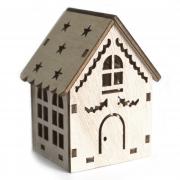Wholesale 6x Small Wooden LED Light Shadow House