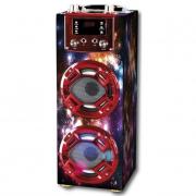 Wholesale Altavoz GR-WSK125 Red Bluetooth Karaoke Speakers