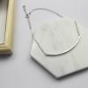 Fashion Curve Bend Falt Cable 925 Silver Foot Anklet wholesale