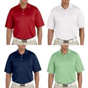 Wholesale Adidas Golf Climate Textured Short Sleeve Polo Assortment 24